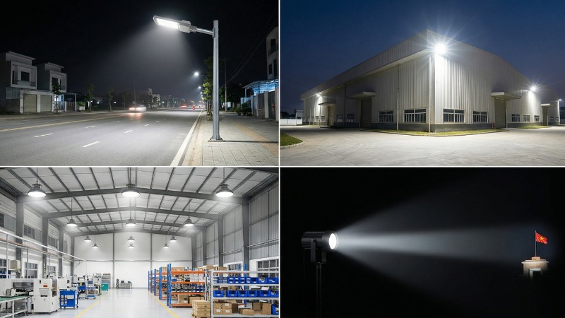 Ứng dụng LED trong chiếu sáng