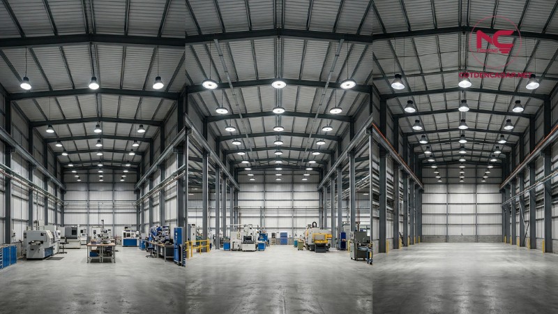 Chọn đèn nhà xưởng theo từng công trình