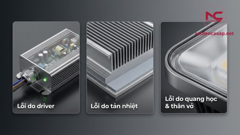 Lỗi thường gặp của đèn LED