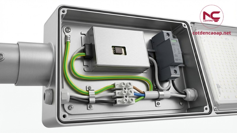 Mạch bảo vệ an toàn điện đèn LED