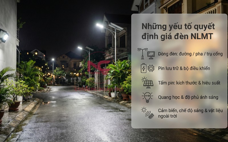 báo giá đèn năng lượng mặt trời