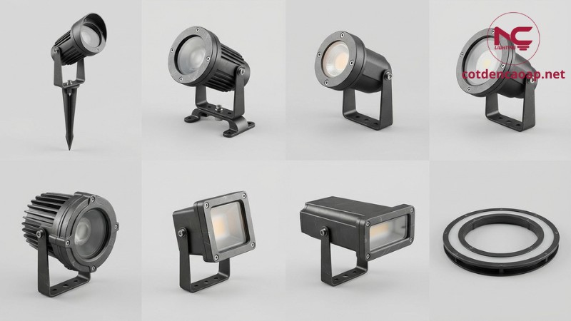 Các dòng đèn LED chiếu cây phổ biến