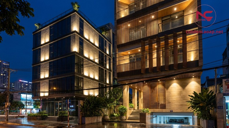 cách chọn đèn trang trí mặt tiền