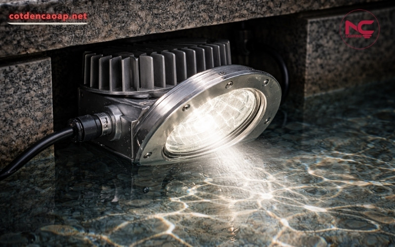 Đặc điểm của đèn âm nước