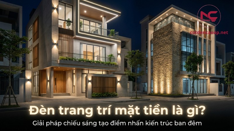 Đèn trang trí mặt tiền là gì