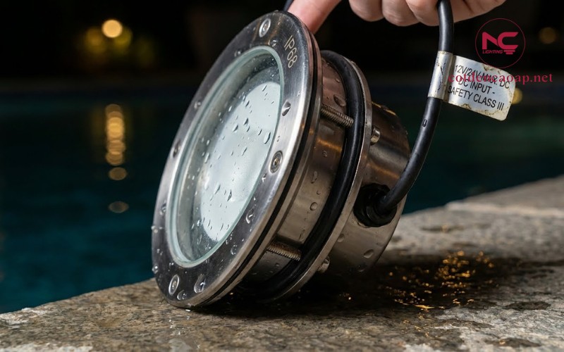 IP68 và điện áp 12V/24V cho đèn âm nước
