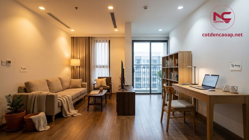 Nhiệt độ màu Kelvin ảnh hưởng cảm giác không gian và độ dễ chịu của mắt