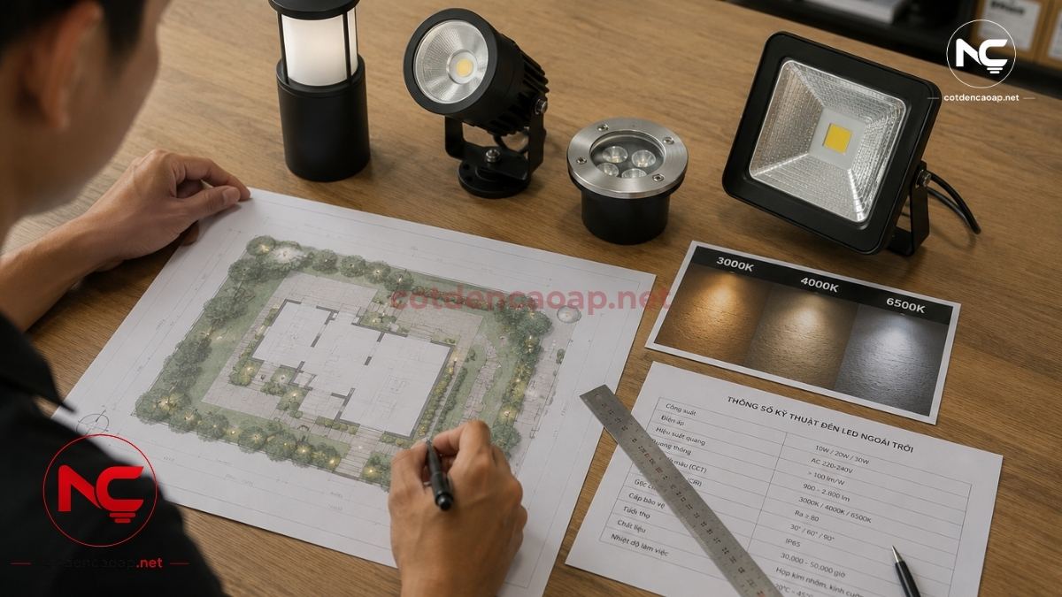 Tư vấn chọn đèn ngoài trời