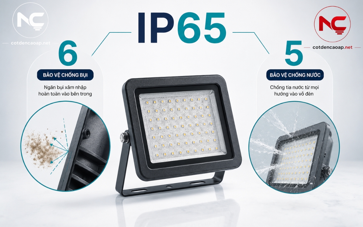 Cách đọc mã IP65