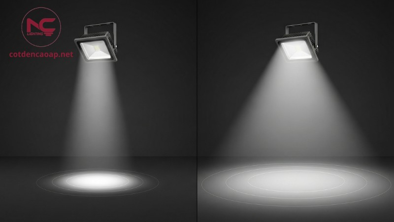 Candela và góc chiếu