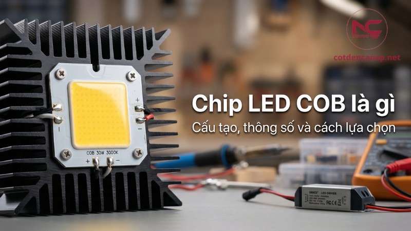 họa bài Chip LED COB là gì