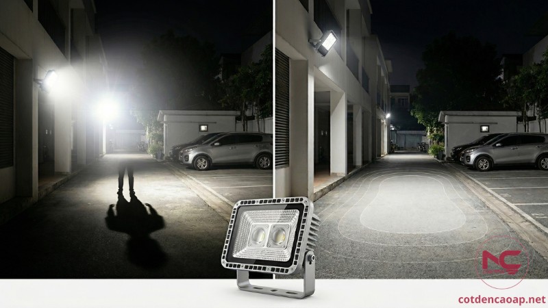 Chọn góc chiếu đúng để đạt hiệu quả chiếu sáng