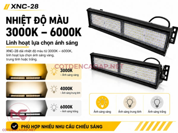 Đèn LED Linear nhà xưởng XNC-28
