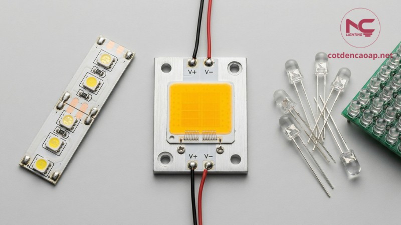 So sánh led smd cob dip