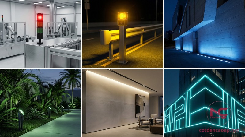 Ứng dụng LED đơn sắc