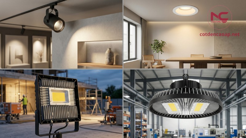 Ứng dụng chip LED COB