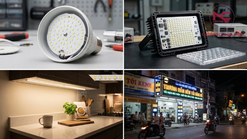 ứng dụng của chip led smd