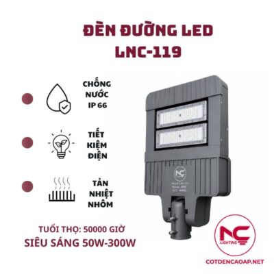 Ảnh bìa đèn đường LED cao áp LNC 119