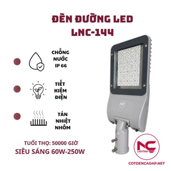 Ảnh bìa đèn đường LED LNC-144