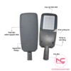 chi tiết đèn led cao áp lnc 110