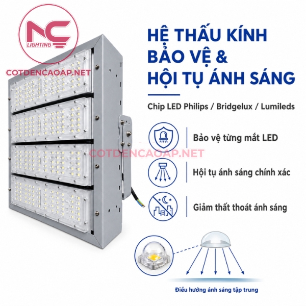 Đèn Pha LED Module PNC-59 Công Suất 50W - 500W