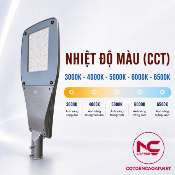 Nhiệt độ màu đèn LED cao áp lnc -143