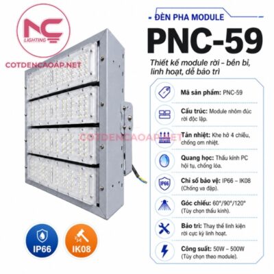 Thông tin đèn pha led pnc 59