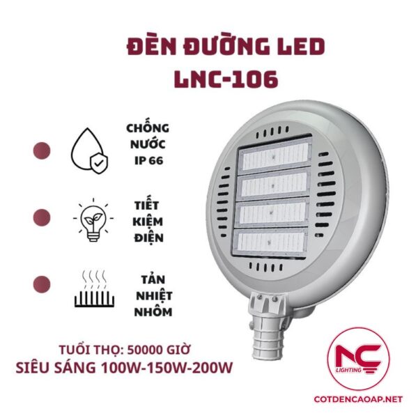 Đèn LED Đường phố LNC-106