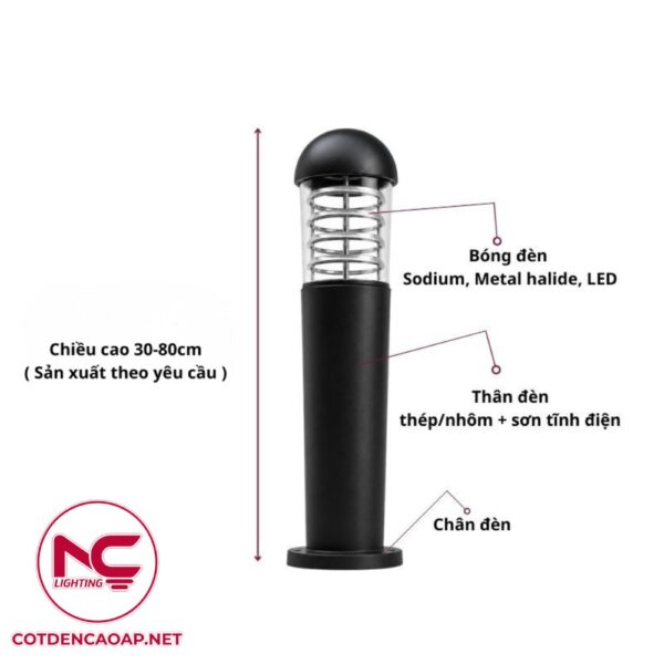 Đèn nấm sân vườn DN28
