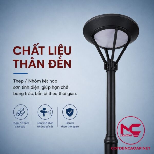 Cột đèn sân vườn DN31