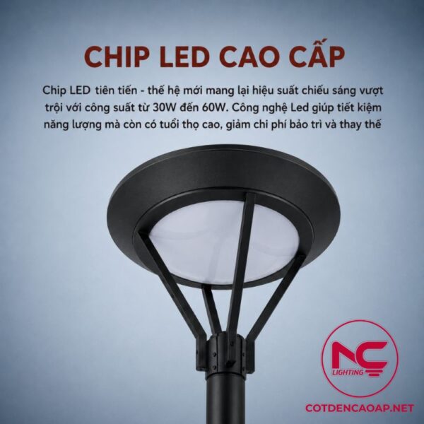 Cột đèn sân vườn DN31