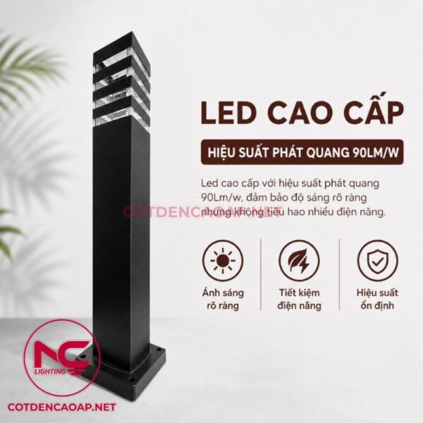 Chip led đèn nấm sân vườn dn27