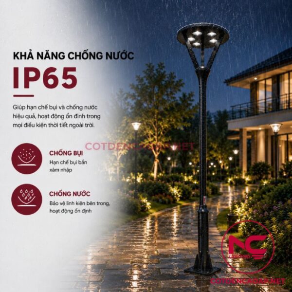 Cột đèn sân vườn DN29