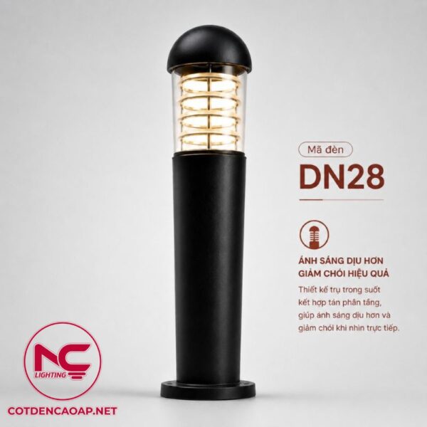 Thiết kế đèn nấm sân vườn DN28