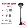 Thông tin cột đèn sân vườn DN31
