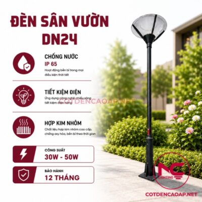 Thông tin cột đèn sân vườn DN24