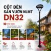 Ứng dụng cột đèn sân vườn NLMT DN32
