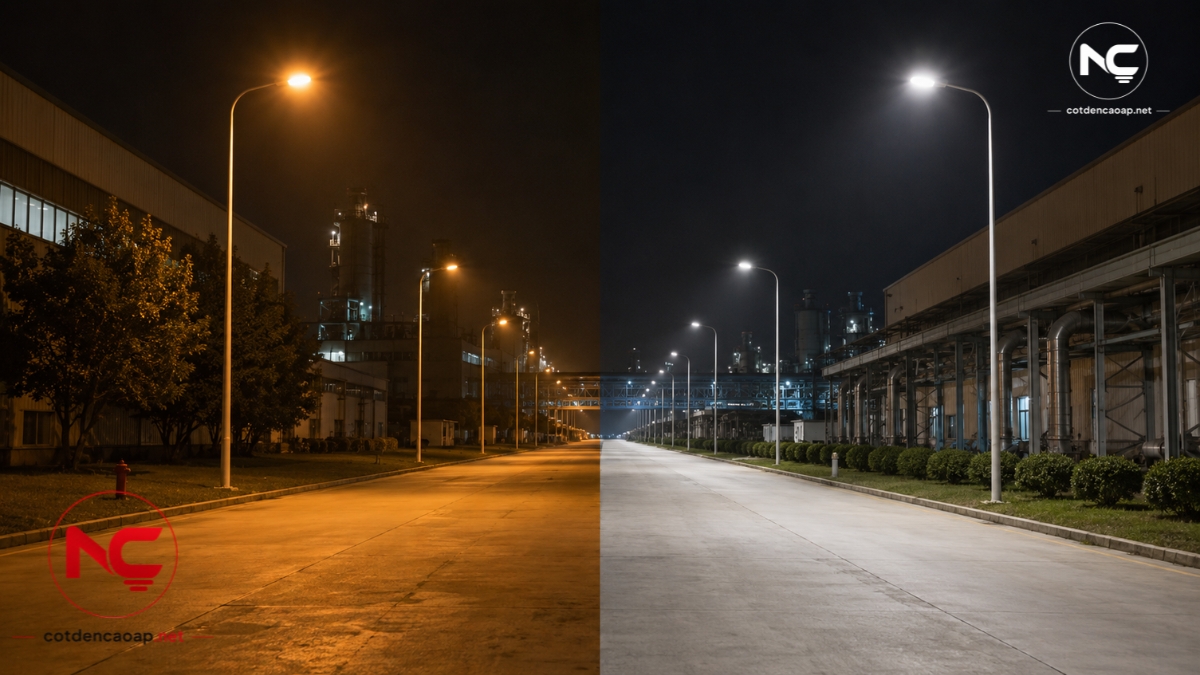 Cải tạo đèn cao áp bằng LED