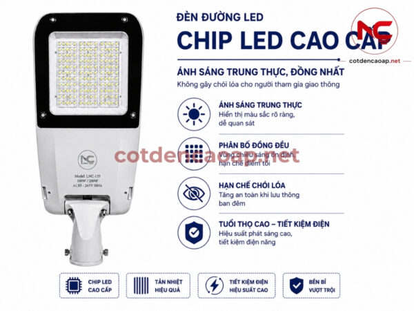 Đèn đường LED cao áp LNC-135