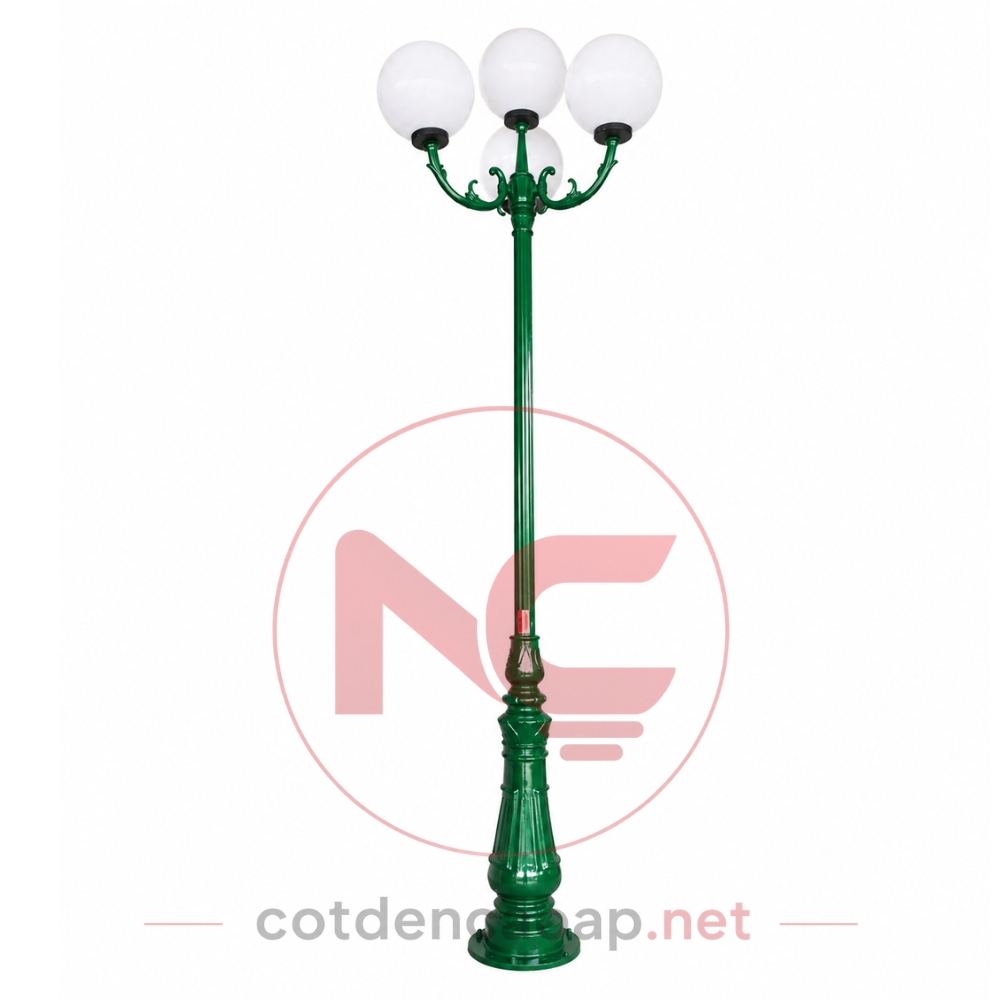 Cột đèn 4 bóng