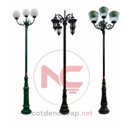 Cột đèn trang trí 4 bóng