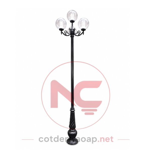 Mẫu cột đèn 4 bóng