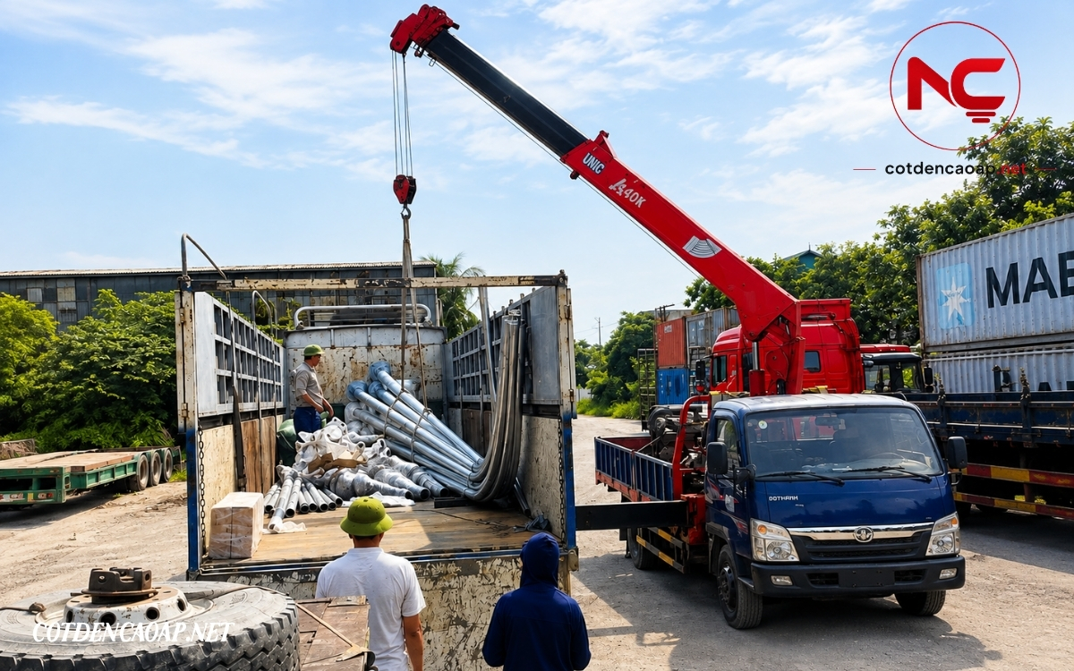 Vận chuyển dự án Vàng Viên, Lào