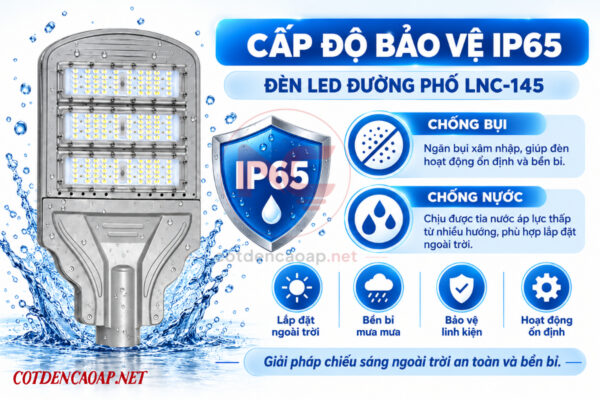 cấp bảo vệ của đèn đường lnc 145