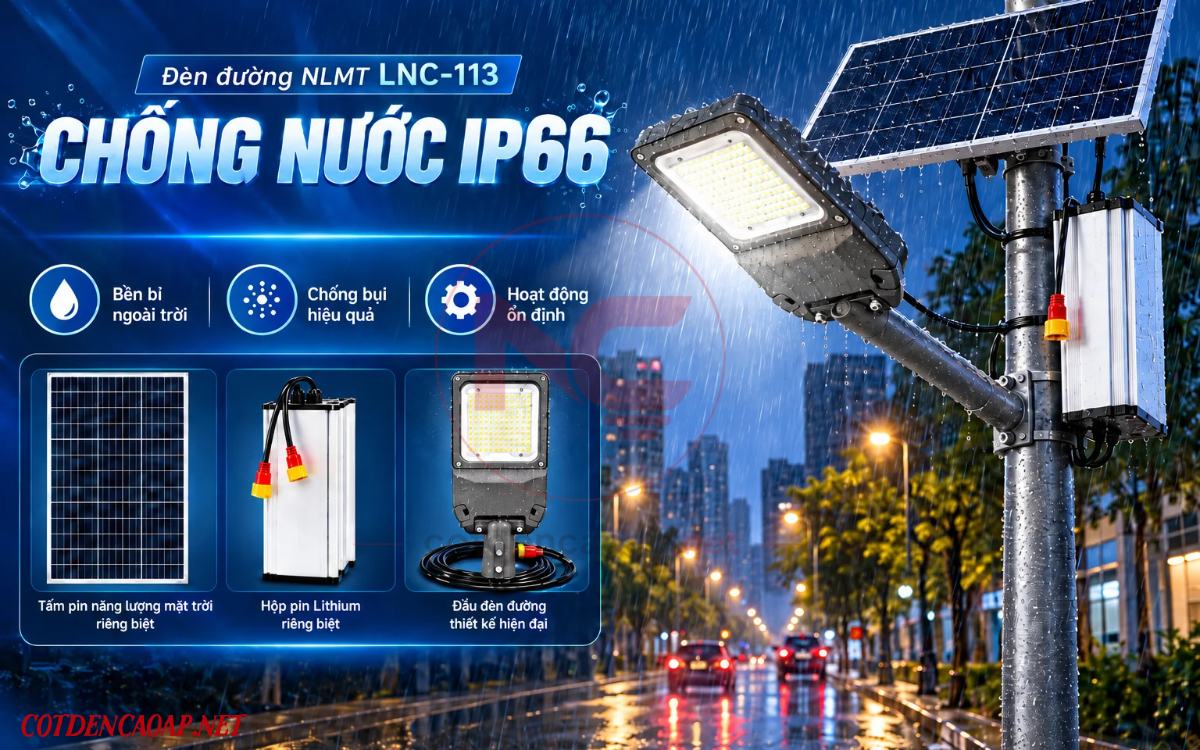Cấp bảo vệ của đèn đường LED NLMT LNC-113