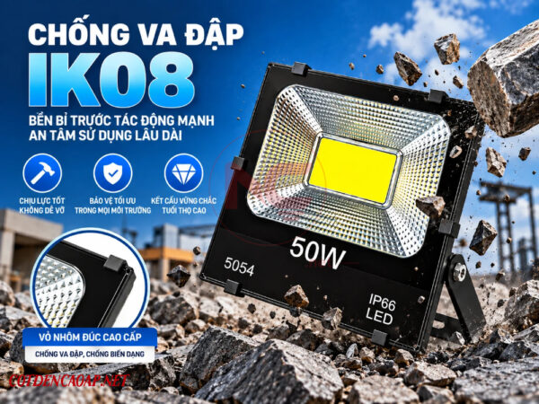 chống va đập đèn pha led nlmt pnc-56
