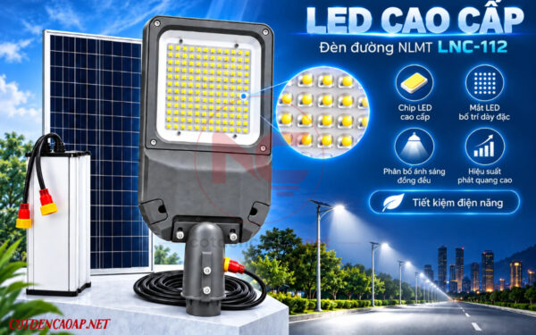 Đèn Đường LED Năng Lượng Mặt Trời NLMT LNC-113